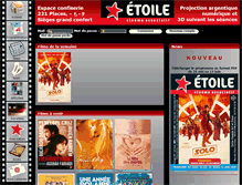 Tablet Screenshot of etoilecinema.fr